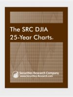 25-Year DJIA Charts for the Dow Jones Stock Charts and Dow Jones Chart History