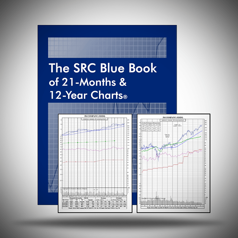 Stock Chart Books - The SRC Blue Book